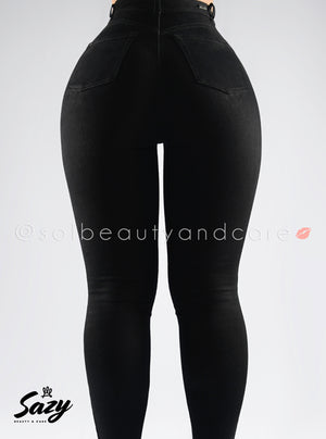 
                  
                    Load image into Gallery viewer, Push Up Jeans - SJ-004 ONYX
                  
                