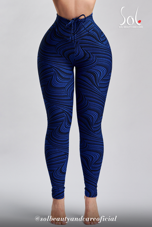 
                  
                    Load image into Gallery viewer, Leggings Scrunch Anti-Celulitico (Relief) Blue
                  
                