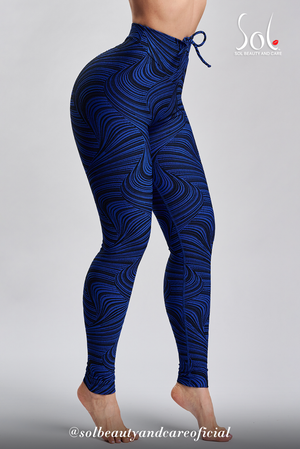 
                  
                    Load image into Gallery viewer, Leggings Scrunch Anti-Celulitico (Relief) Blue
                  
                